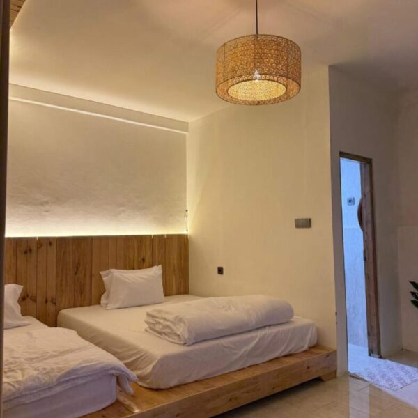 Cabin Double Bed Villa Sundul Langit