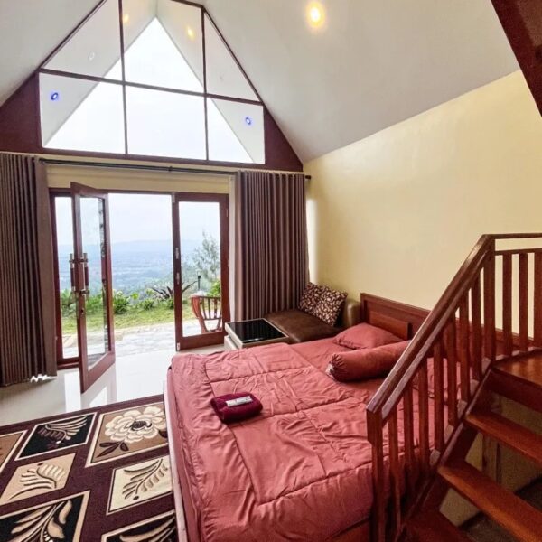 Pandawa Cabin 2 Bed View Telaga Menjer