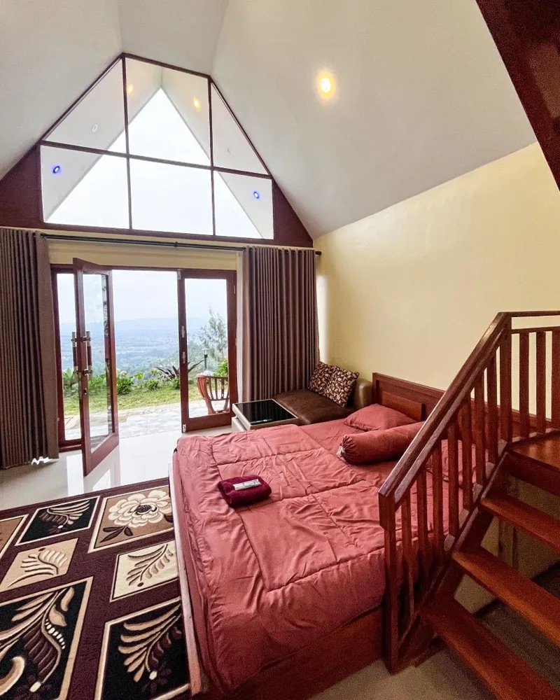 Pandawa Cabin 2 Bed View Telaga Menjer - Gambar 2